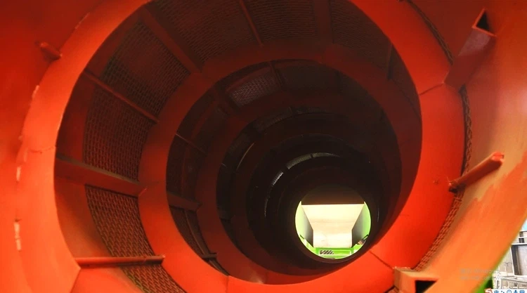 topsoil screener spiral