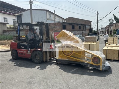 Triturador completo enviado para a Nicarágua