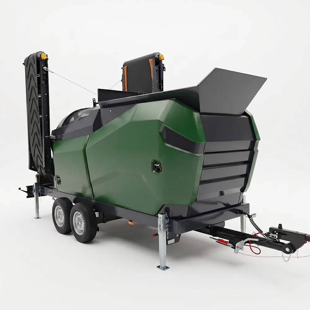 Heavy Duty Portable Soil Trommel Screen