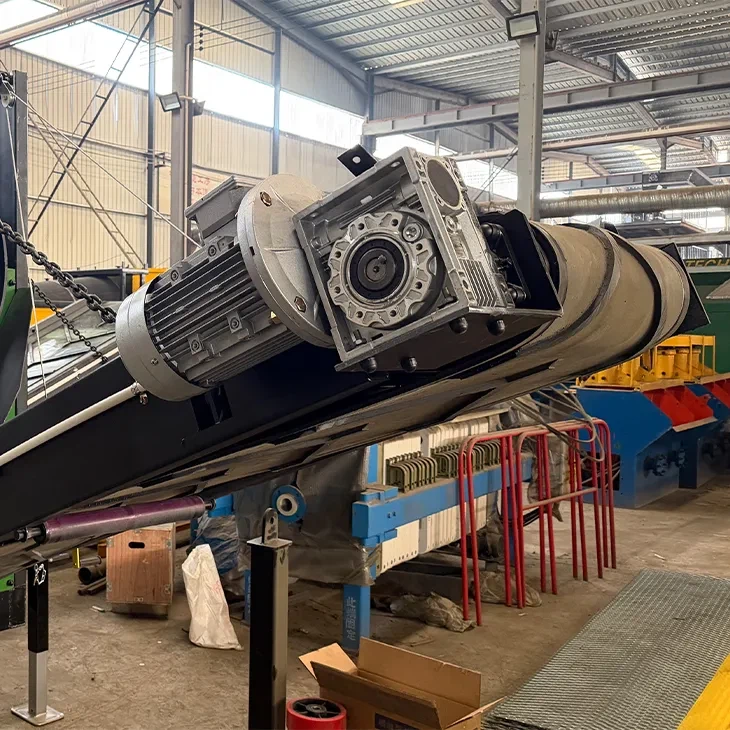 Limestone Drum Screen conveyor belt drive motor component