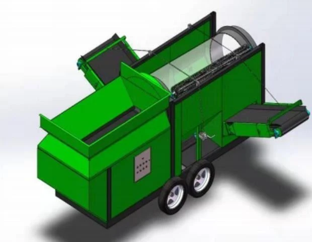 Municipal Solid Waste Trommel Screen